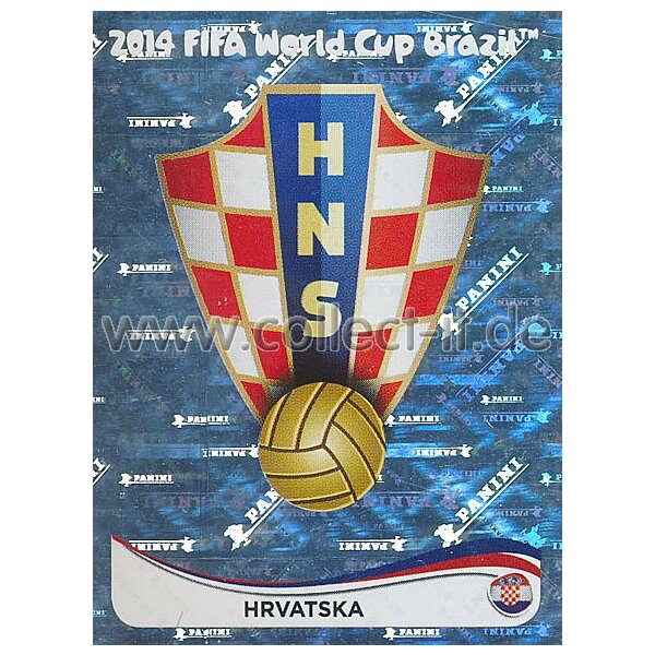 WM 2014 - Sticker 51 - Kroatien Logo