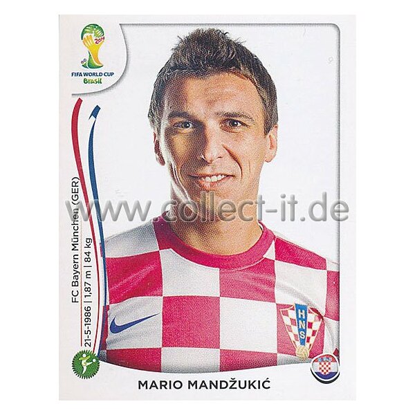 WM 2014 - Sticker 69 - Mario Mandzukic