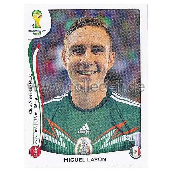 WM 2014 - Sticker 76 - Miguel Layun