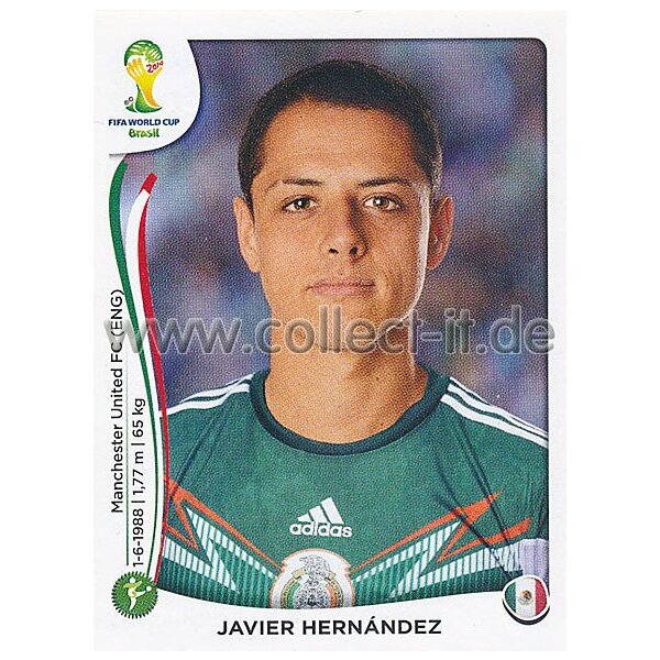 WM 2014 - Sticker 85 - Javier Hernandez