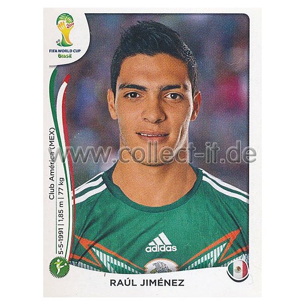 WM 2014 - Sticker 87 - Raul Jimenez