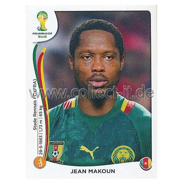 WM 2014 - Sticker 101 - Jean Makoun