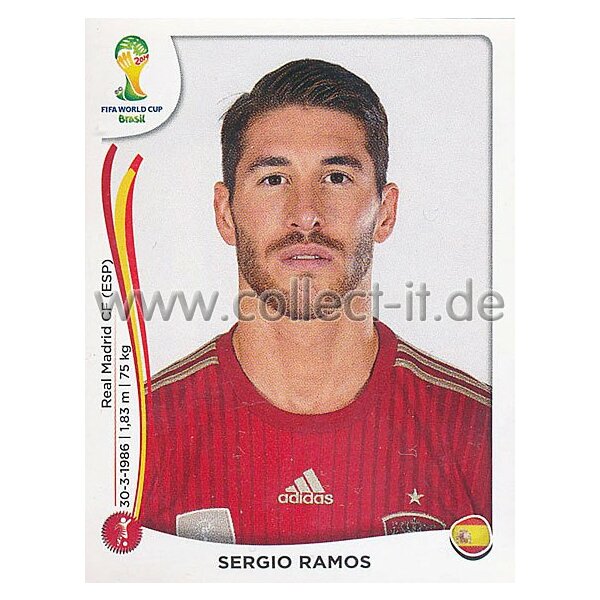 WM 2014 - Sticker 111 - Sergio Ramos