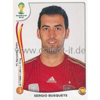 WM 2014 - Sticker 117 - Sergio Busquets