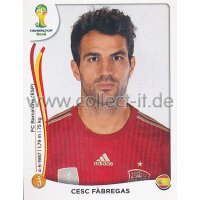 WM 2014 - Sticker 120 - Cesc Fabregas