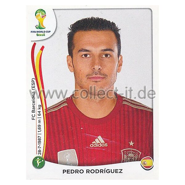 WM 2014 - Sticker 124 - Pedro Rodriguez