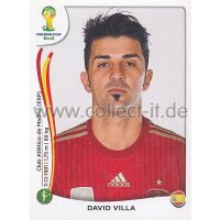 WM 2014 - Sticker 125 - David Villa