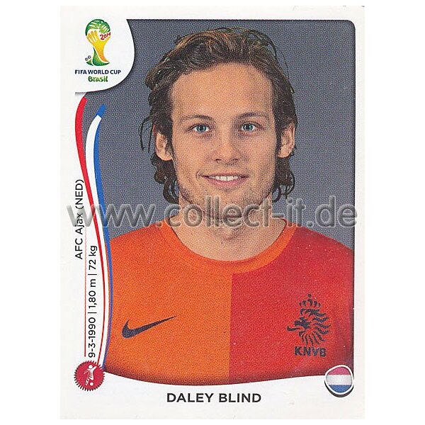 WM 2014 - Sticker 134 - Daley Blind