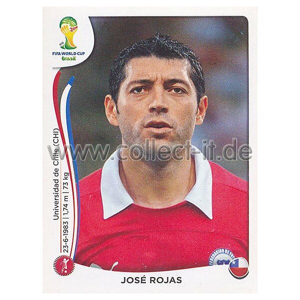 WM 2014 - Sticker 152 - Jose Rojas