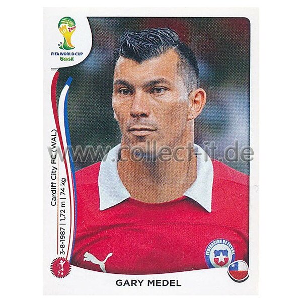 WM 2014 - Sticker 153 - Gary Medel