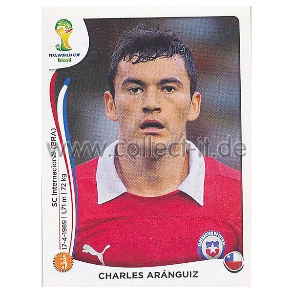 WM 2014 - Sticker 161 - Charles Aranguiz