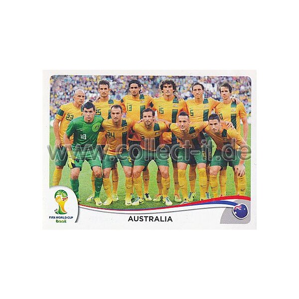 WM 2014 - Sticker 166 - Australien Team