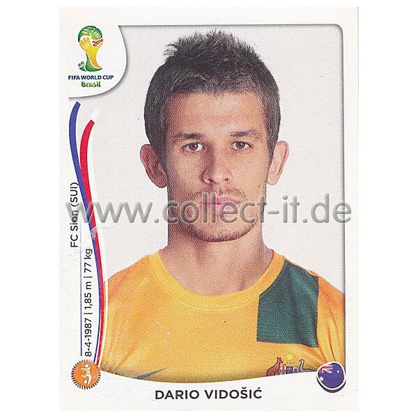 WM 2014 - Sticker 179 - Dario Vidosic