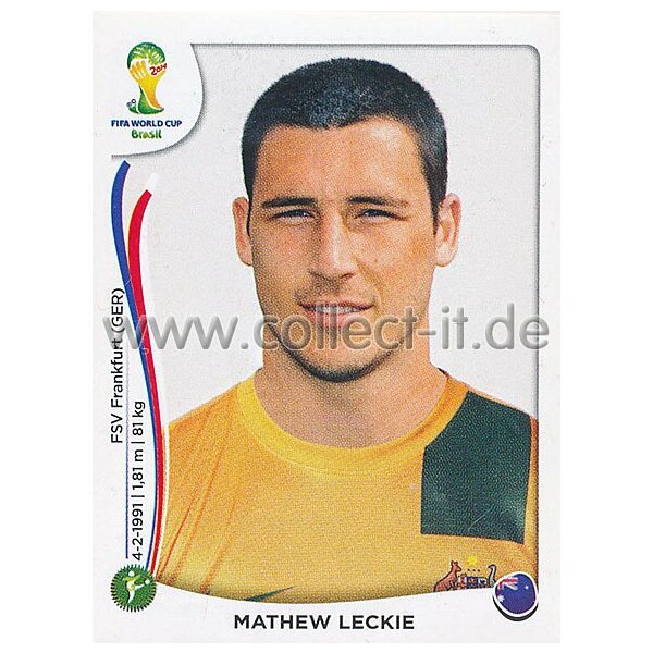 WM 2014 - Sticker 182 - Mathew Leckie