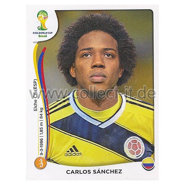 WM 2014 - Sticker 193 - Carlos Sanchez