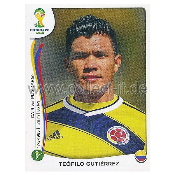 WM 2014 - Sticker 200 - Teofilo Gutierrez