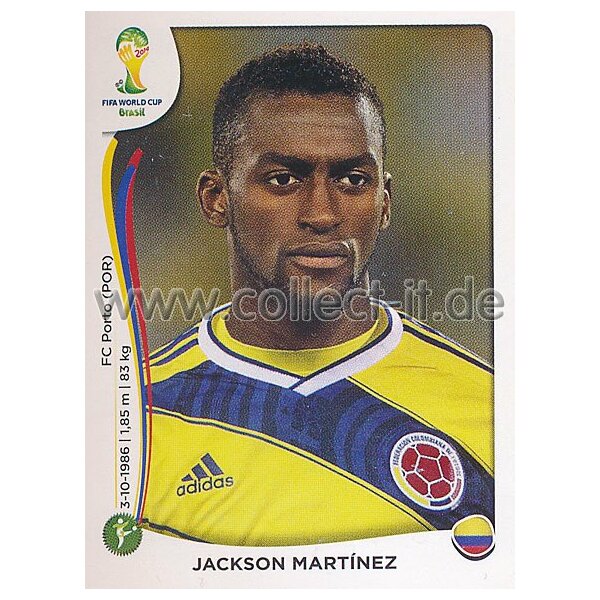 WM 2014 - Sticker 201 - Jackson Martinez