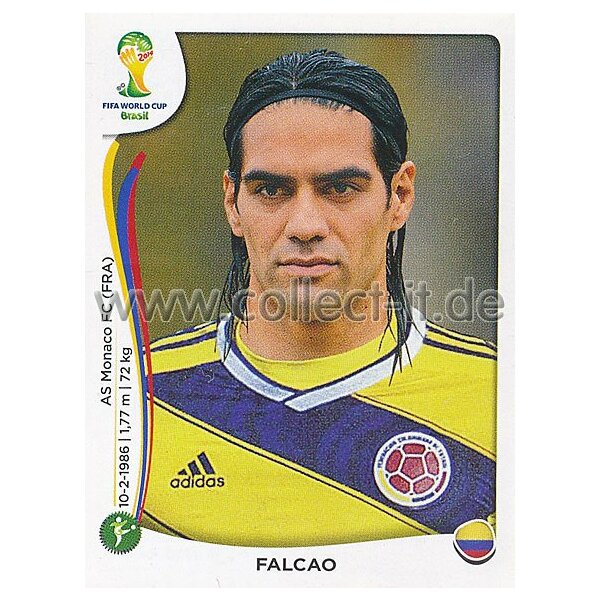 WM 2014 - Sticker 202 - Falcao Colombia