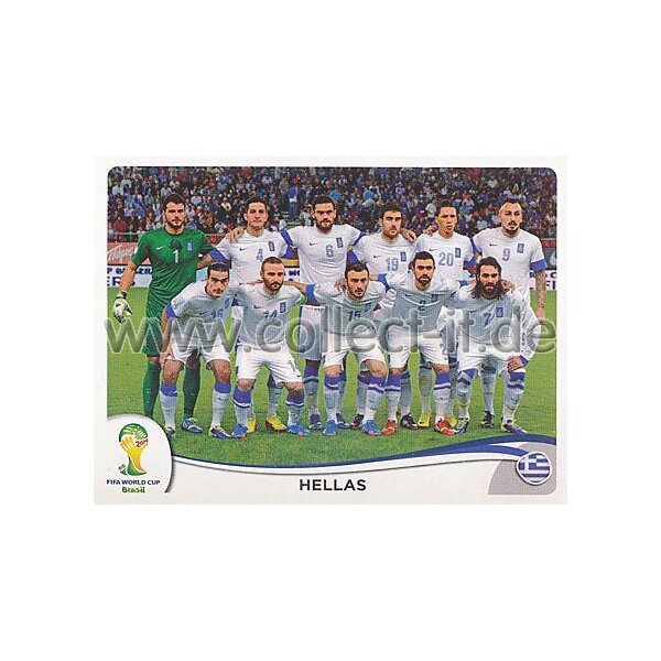 WM 2014 - Sticker 204 - Griechenland Team