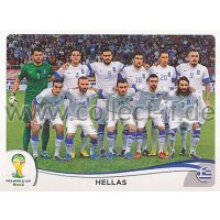 WM 2014 - Sticker 204 - Griechenland Team