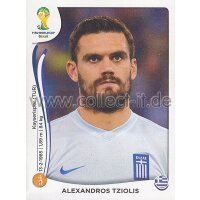 WM 2014 - Sticker 215 - Alexandros Tziolis