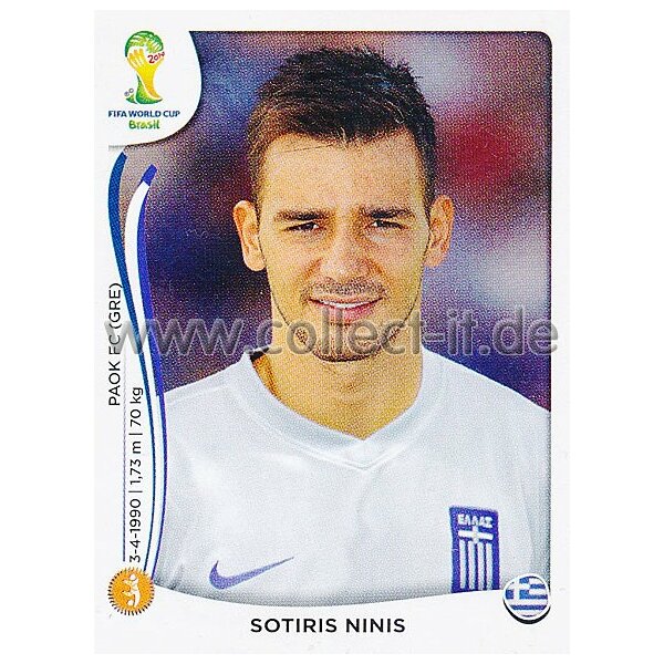 WM 2014 - Sticker 217 - Sotiris Ninis