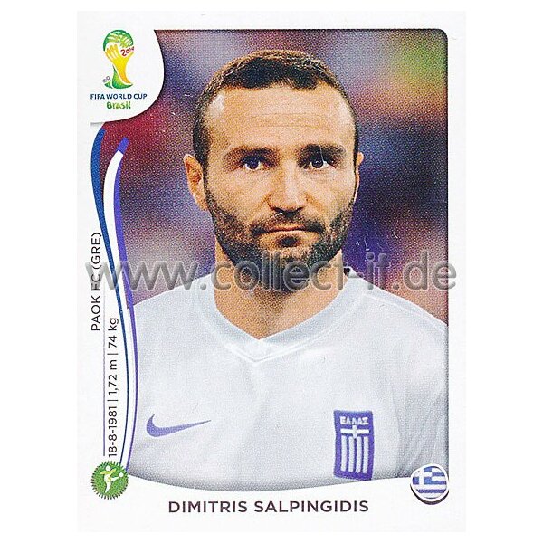 WM 2014 - Sticker 219 - Dimitris Salpingidis