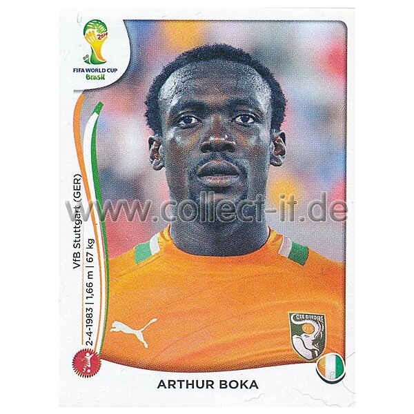 WM 2014 - Sticker 228 - Arthur Boka