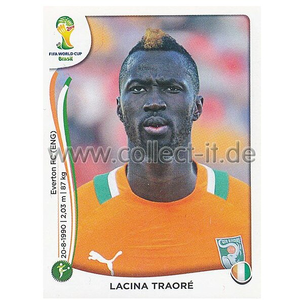 WM 2014 - Sticker 239 - Lacina Traore