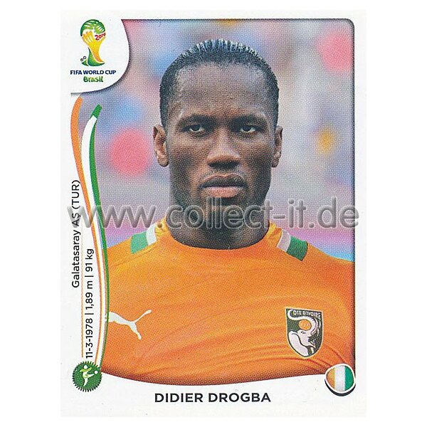 WM 2014 - Sticker 240 - Didier Drogba