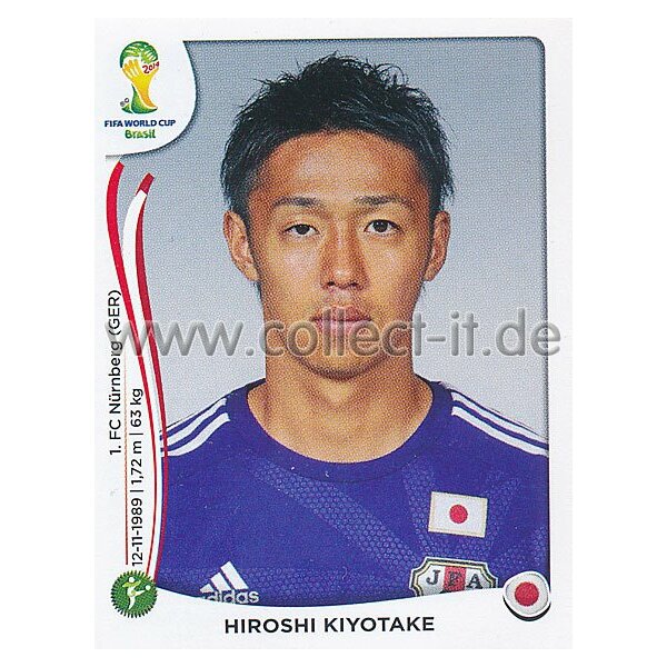 WM 2014 - Sticker 255 - Hiroshi Kiyotake