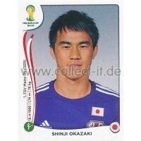WM 2014 - Sticker 257 - Shinji Okazaki