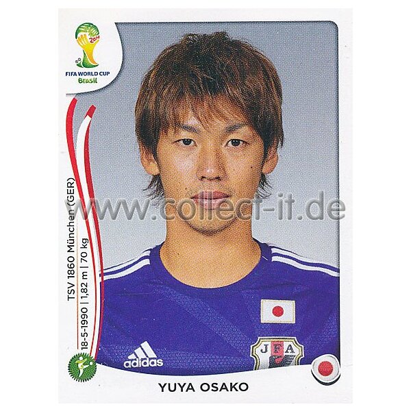 WM 2014 - Sticker 259 - Yuya Osako