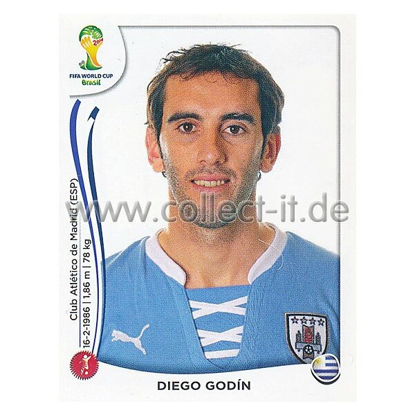 WM 2014 - Sticker 264 - Diego Godin