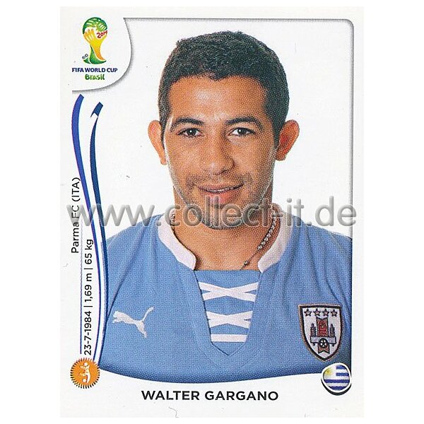 WM 2014 - Sticker 268 - Walter Gargano