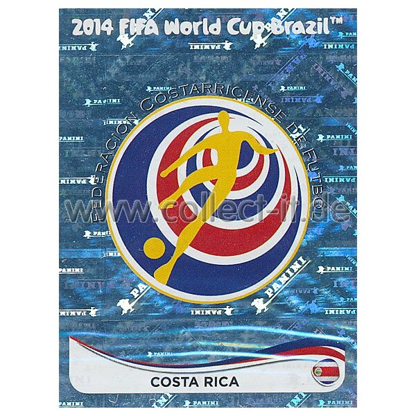 WM 2014 - Sticker 279 - Costa Rica Logo