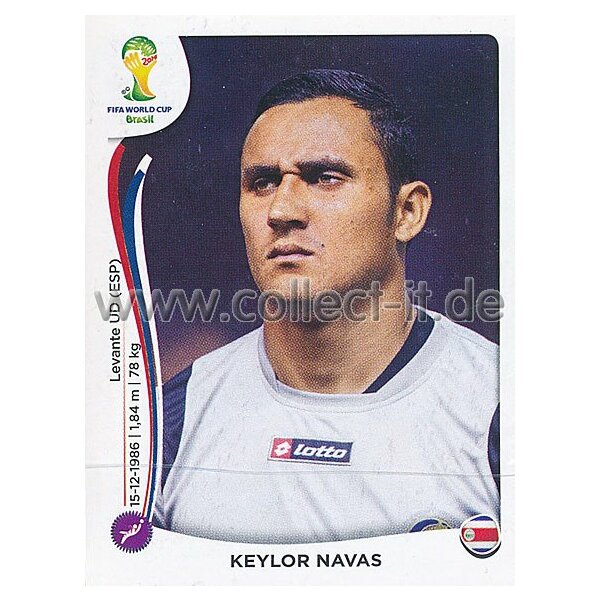 WM 2014 - Sticker 281 - Keylor Navas