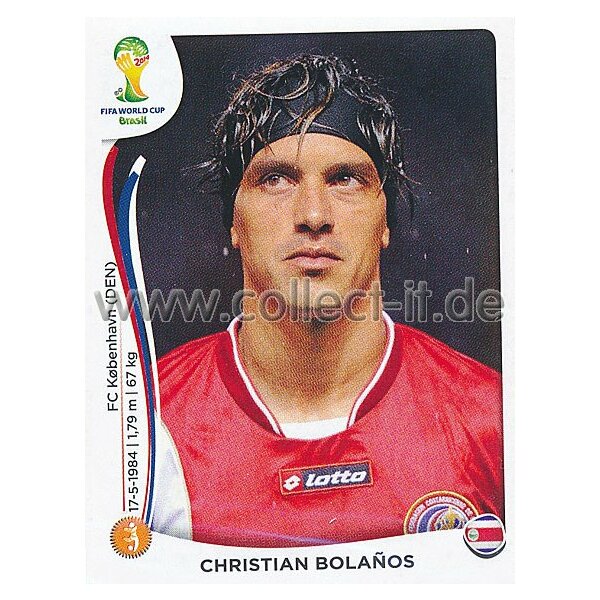 WM 2014 - Sticker 289 - Christian Bolanos