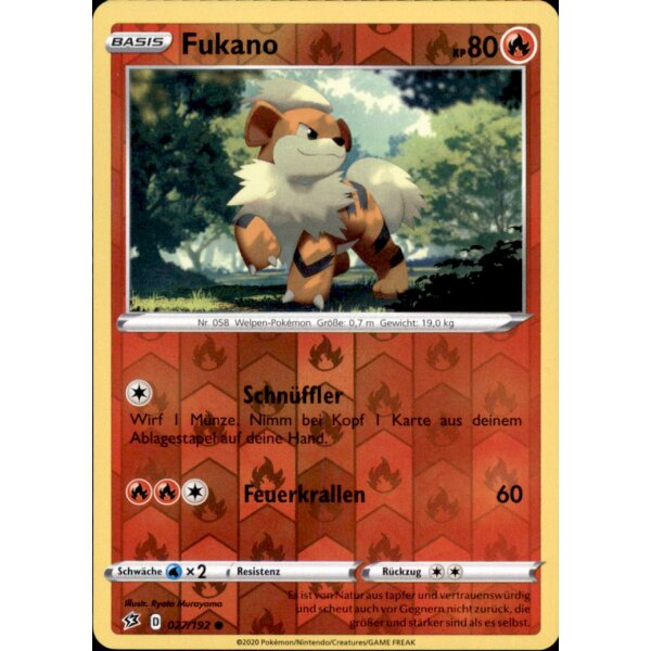 027/192 - Fukano - Reverse Holo