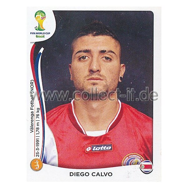 WM 2014 - Sticker 294 - Diego Calvo