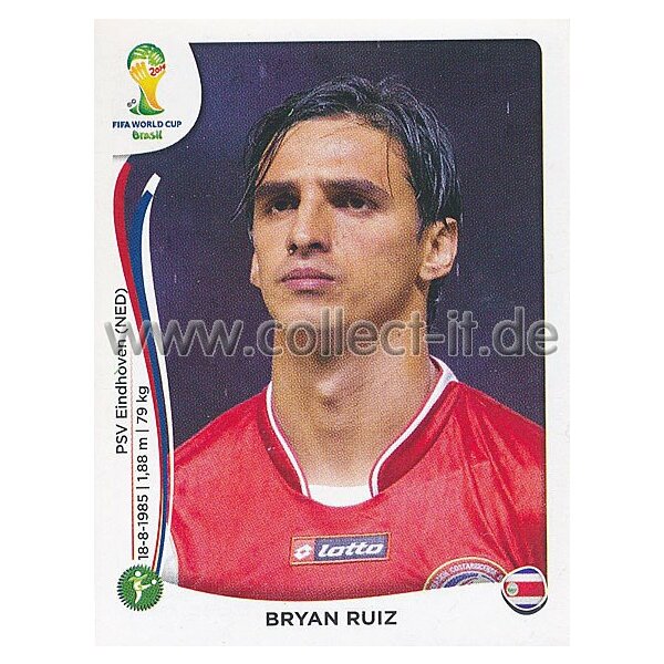 WM 2014 - Sticker 295 - Bryan Ruiz