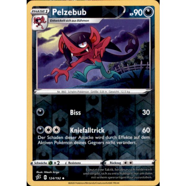 124/192 - Pelzebub - Reverse Holo