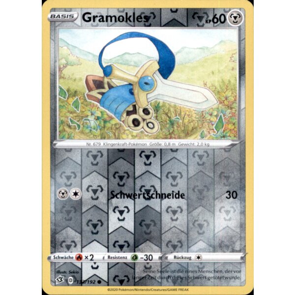 133/192 - Gramokles - Reverse Holo