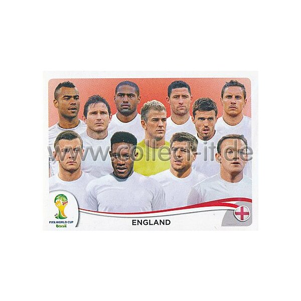 WM 2014 - Sticker 299 - England Team