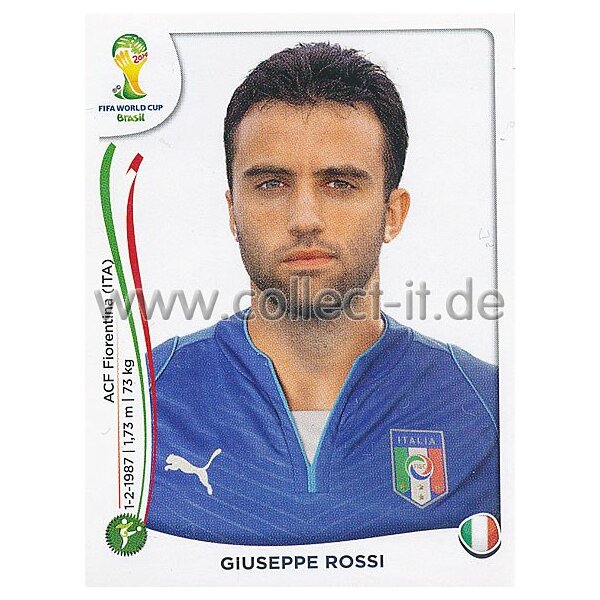 WM 2014 - Sticker 334 - Giuseppe Rossi