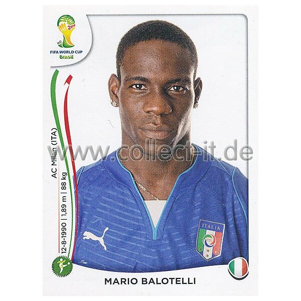 WM 2014 - Sticker 335 - Mario Balotelli