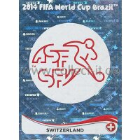 WM 2014 - Sticker 336 - Schweiz Logo