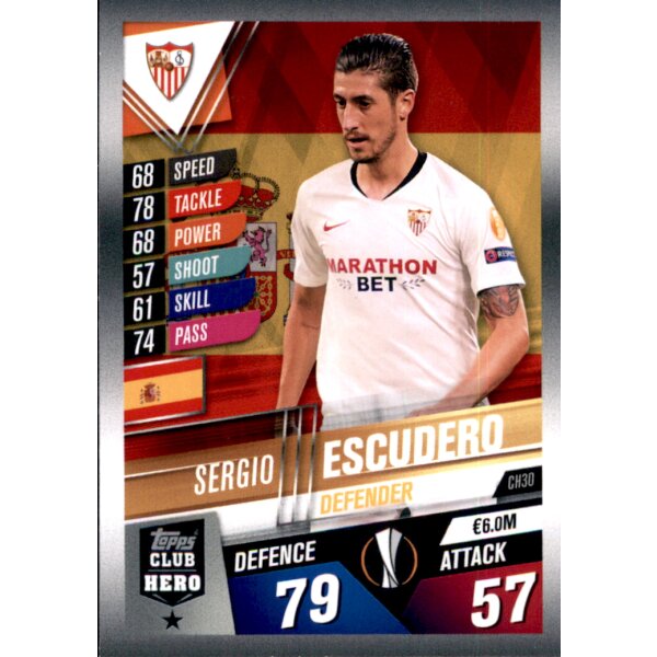 CH30 - Sergio Escudero - Club Hero - 2019/2020