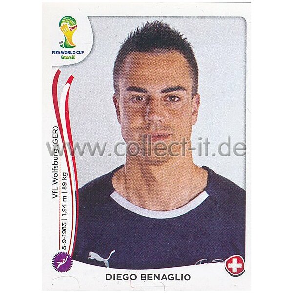 WM 2014 - Sticker 338 - Diego Benaglio