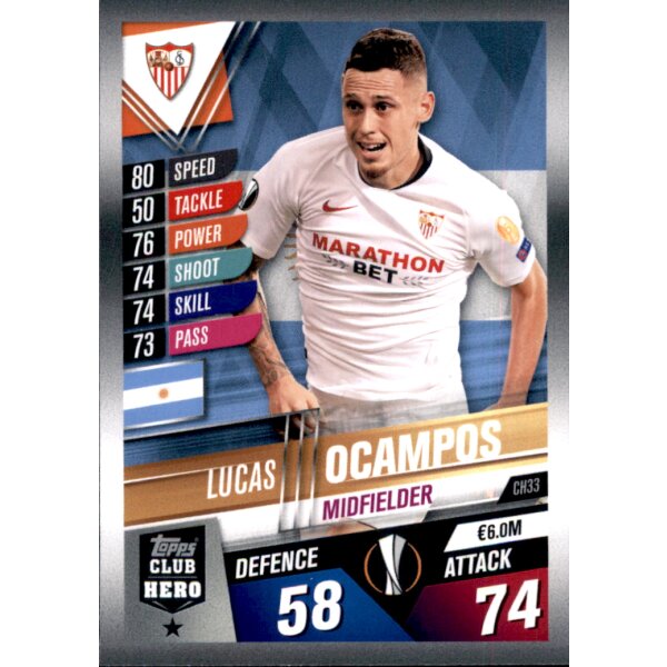 CH33 - Lucas Ocampos - Club Hero - 2019/2020